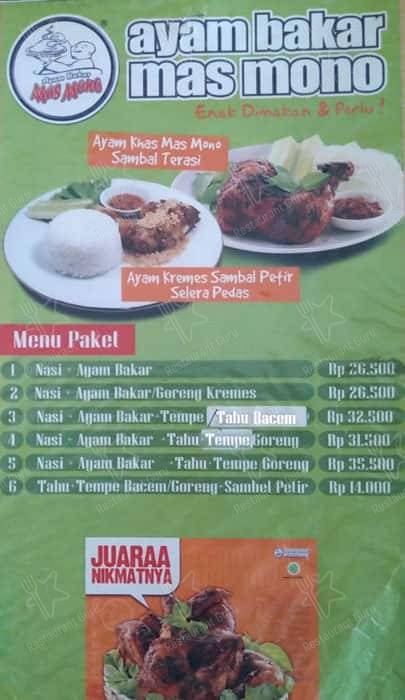 Detail Ayam Goreng Mas Mono Nomer 9