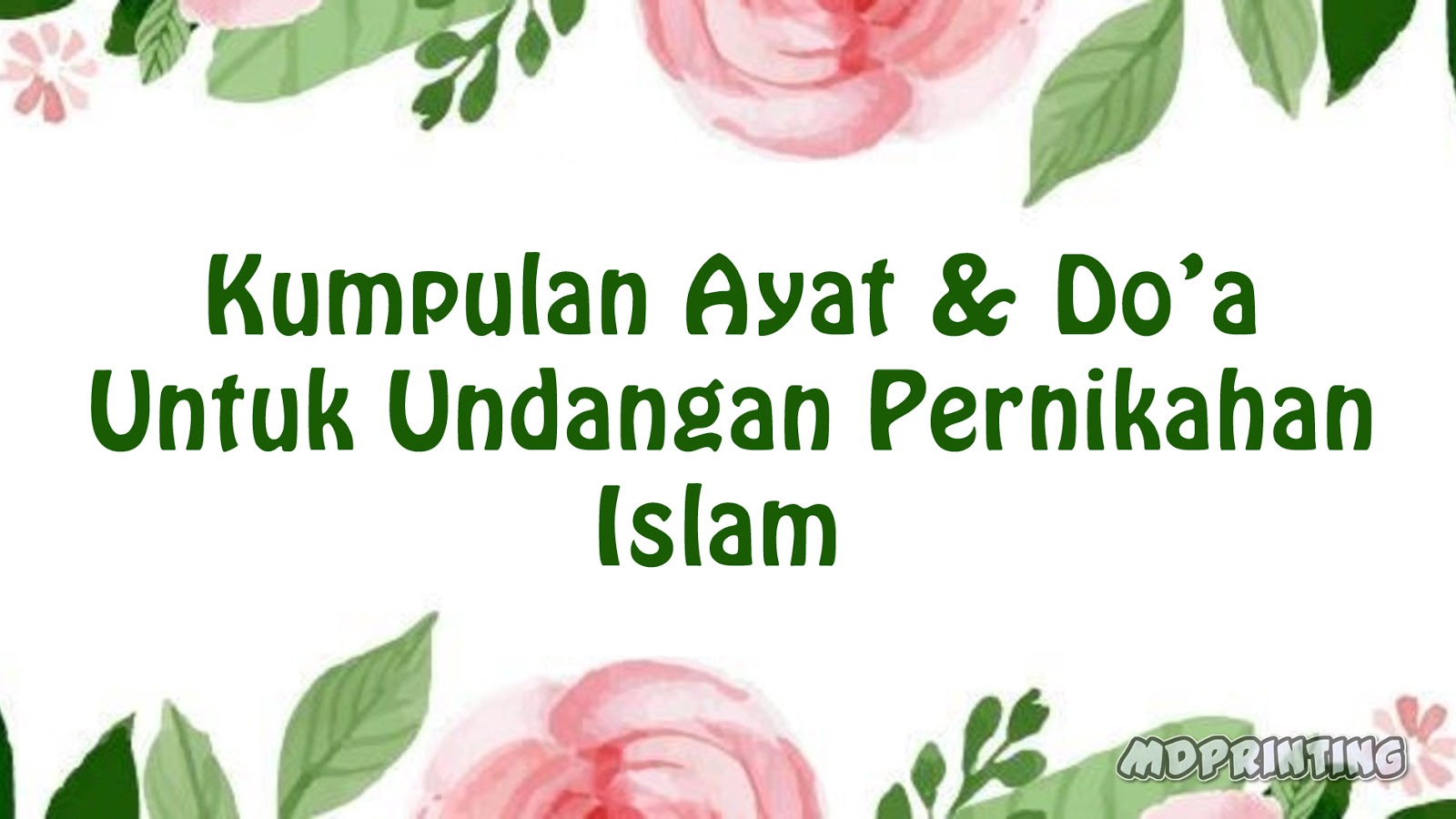 Detail Ayat Al Quran Dalam Undangan Pernikahan Nomer 4