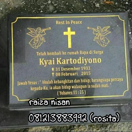 Detail Ayat Alkitab Di Batu Nisan Kristen Nomer 8