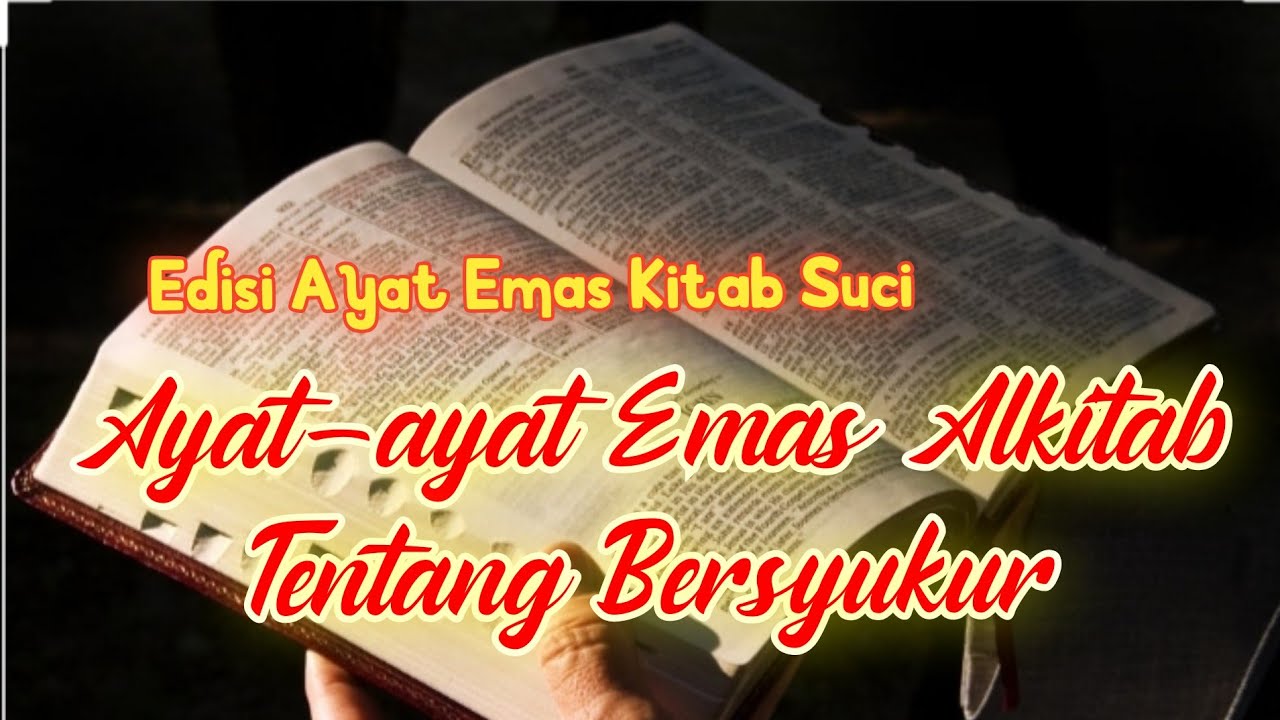 Detail Ayat Tentang Bersyukur Alkitab Nomer 42