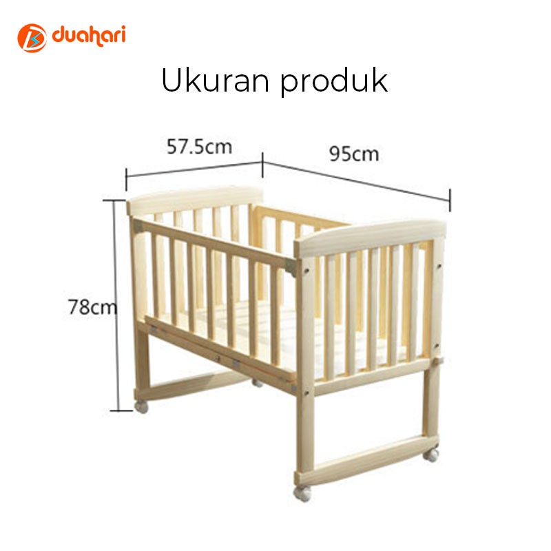 Detail Ayunan Bayi Kayu Nomer 28