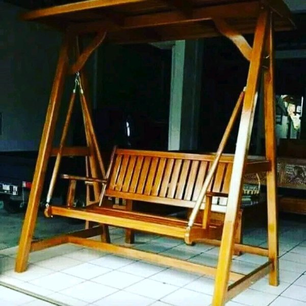 Detail Ayunan Kayu Taman Nomer 28