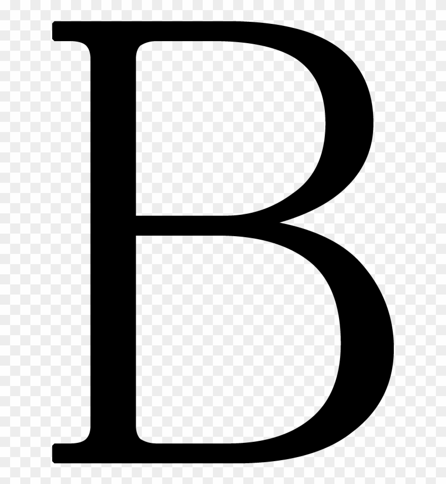 Detail B Letter Image Nomer 40