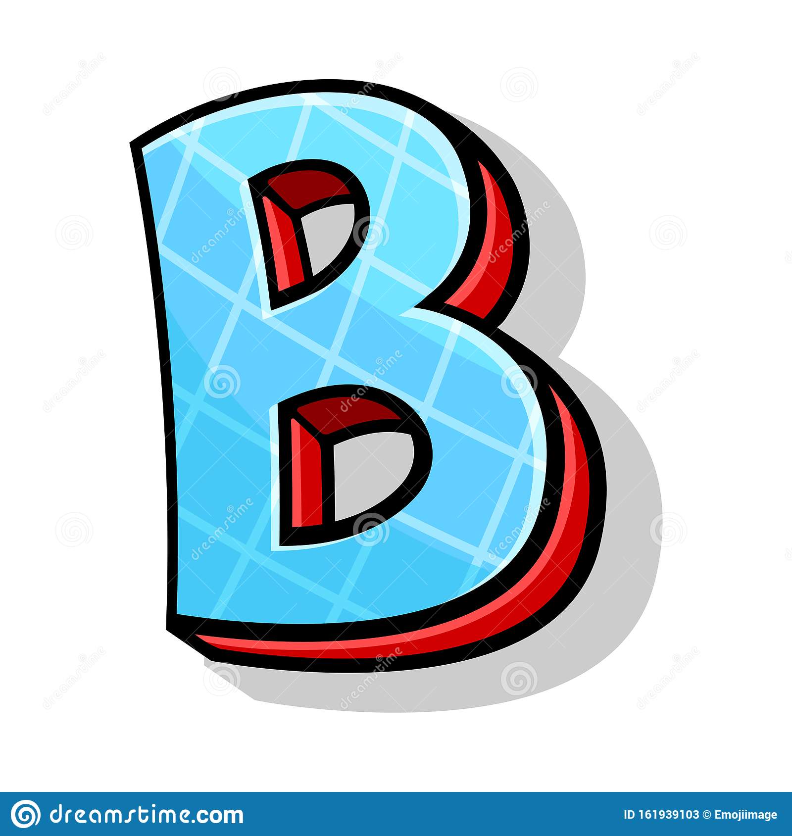 Detail B Letter Images Nomer 44