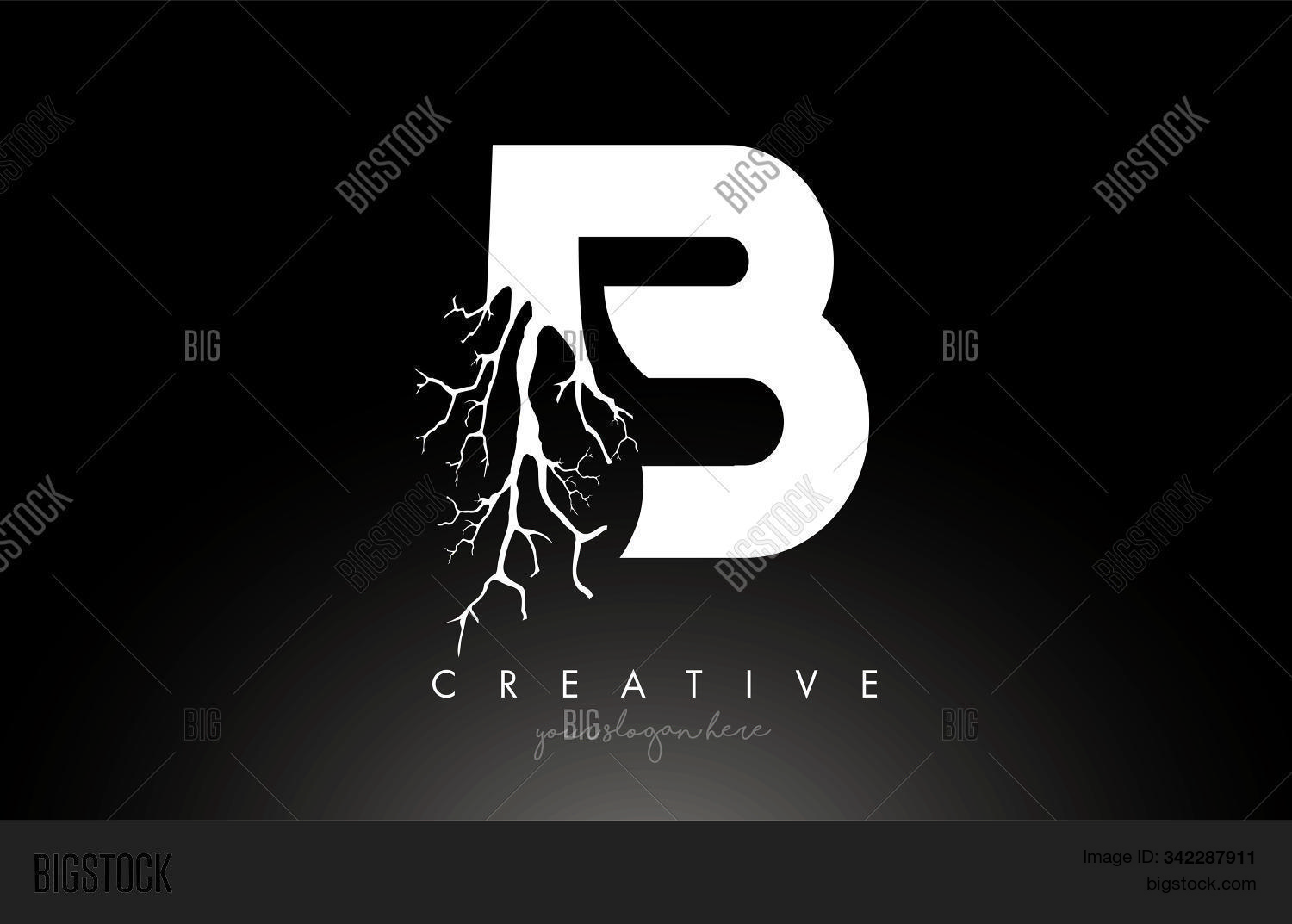 Detail B Letter Logo Nomer 36