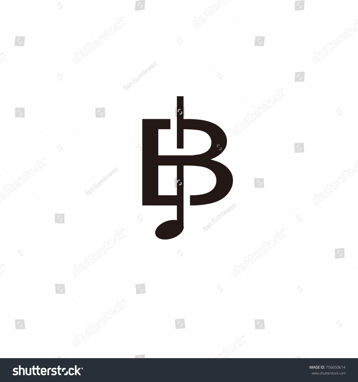 Detail B Music Note Symbol Nomer 5