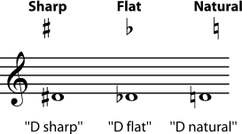 Detail B Music Note Symbol Nomer 45