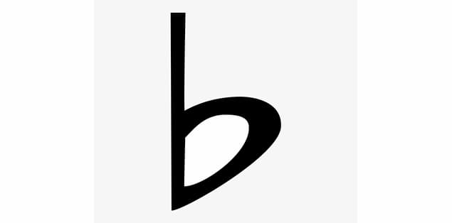 Detail B Music Note Symbol Nomer 47