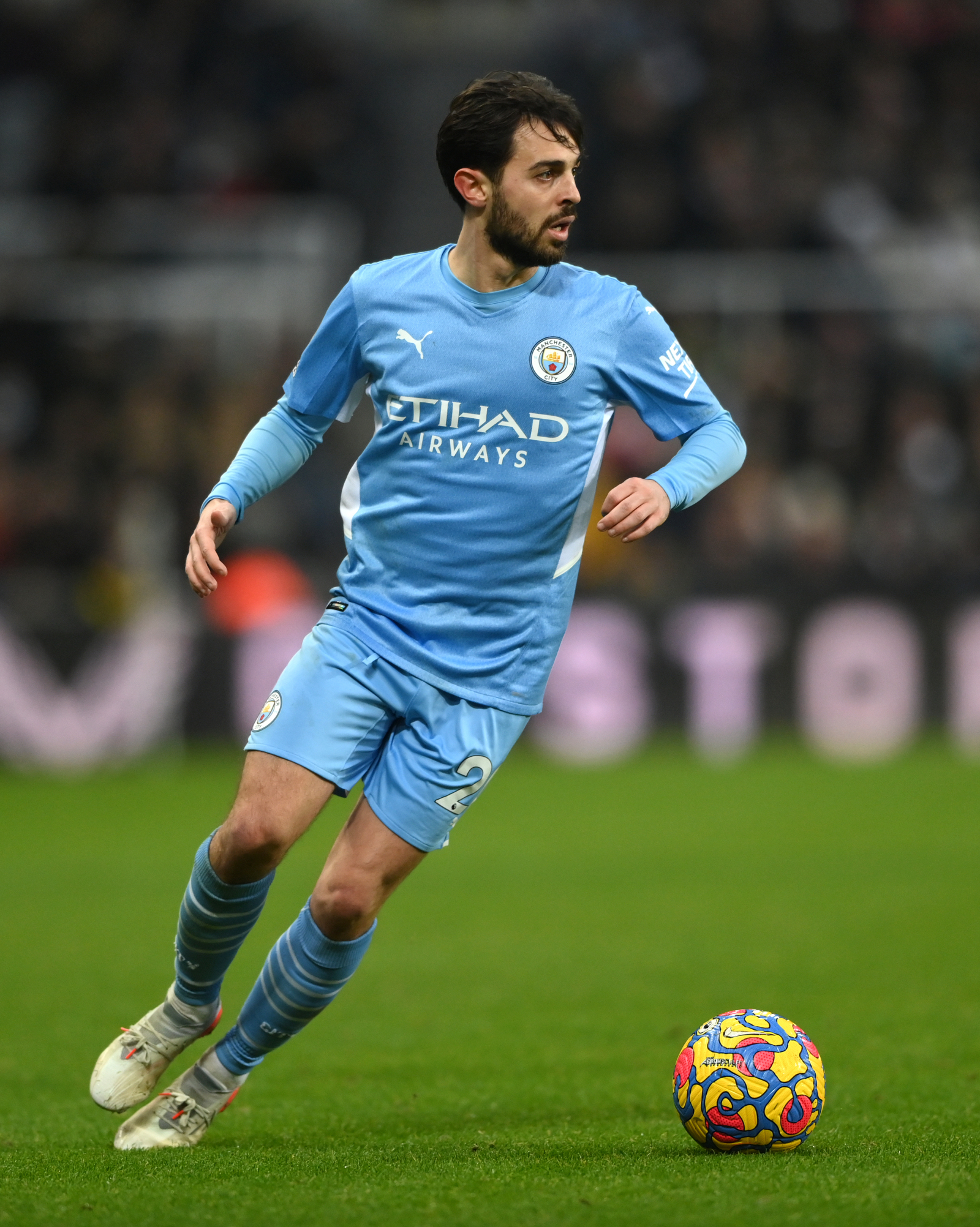 Detail B Silva Man City Nomer 29