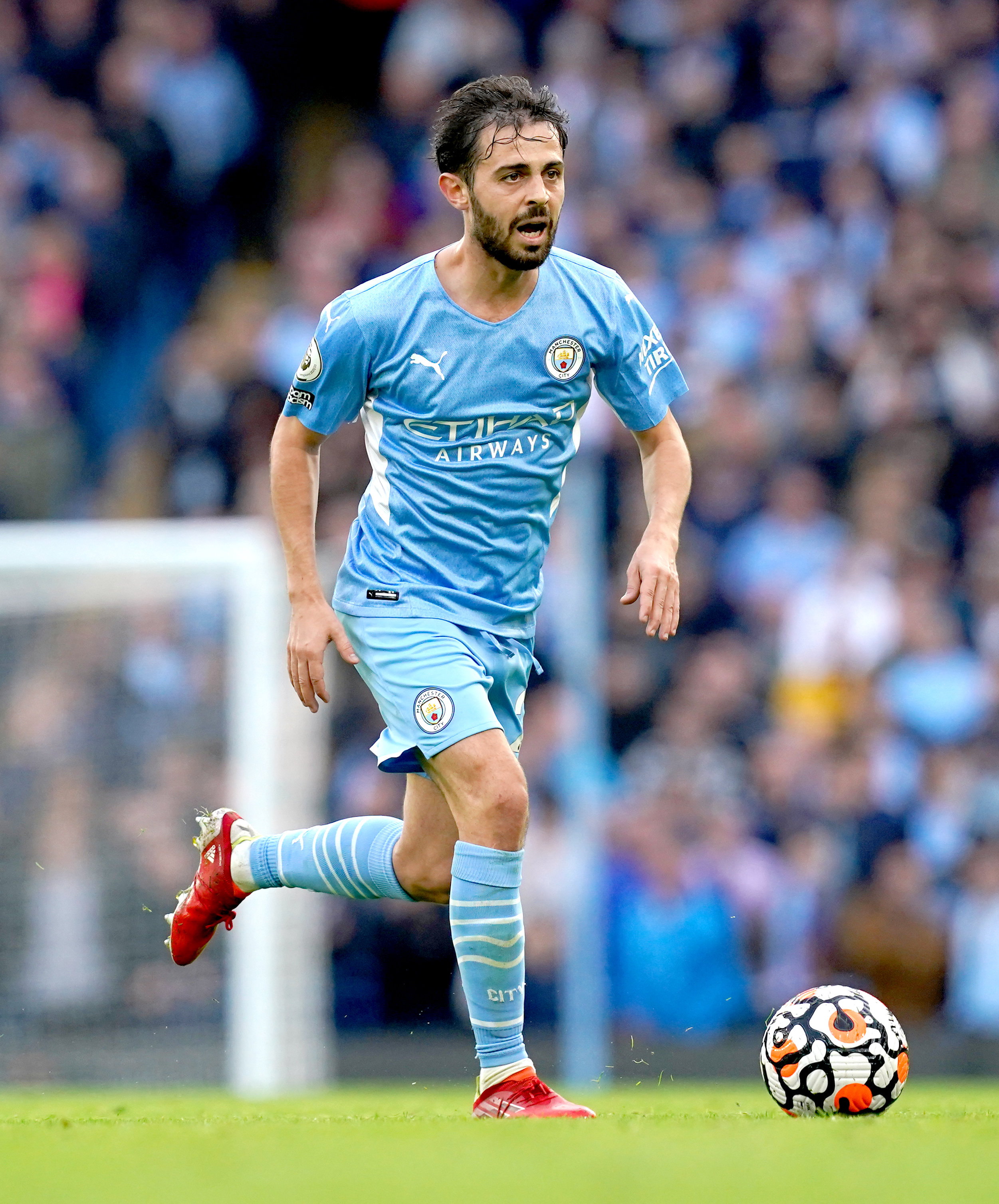 Detail B Silva Man City Nomer 6