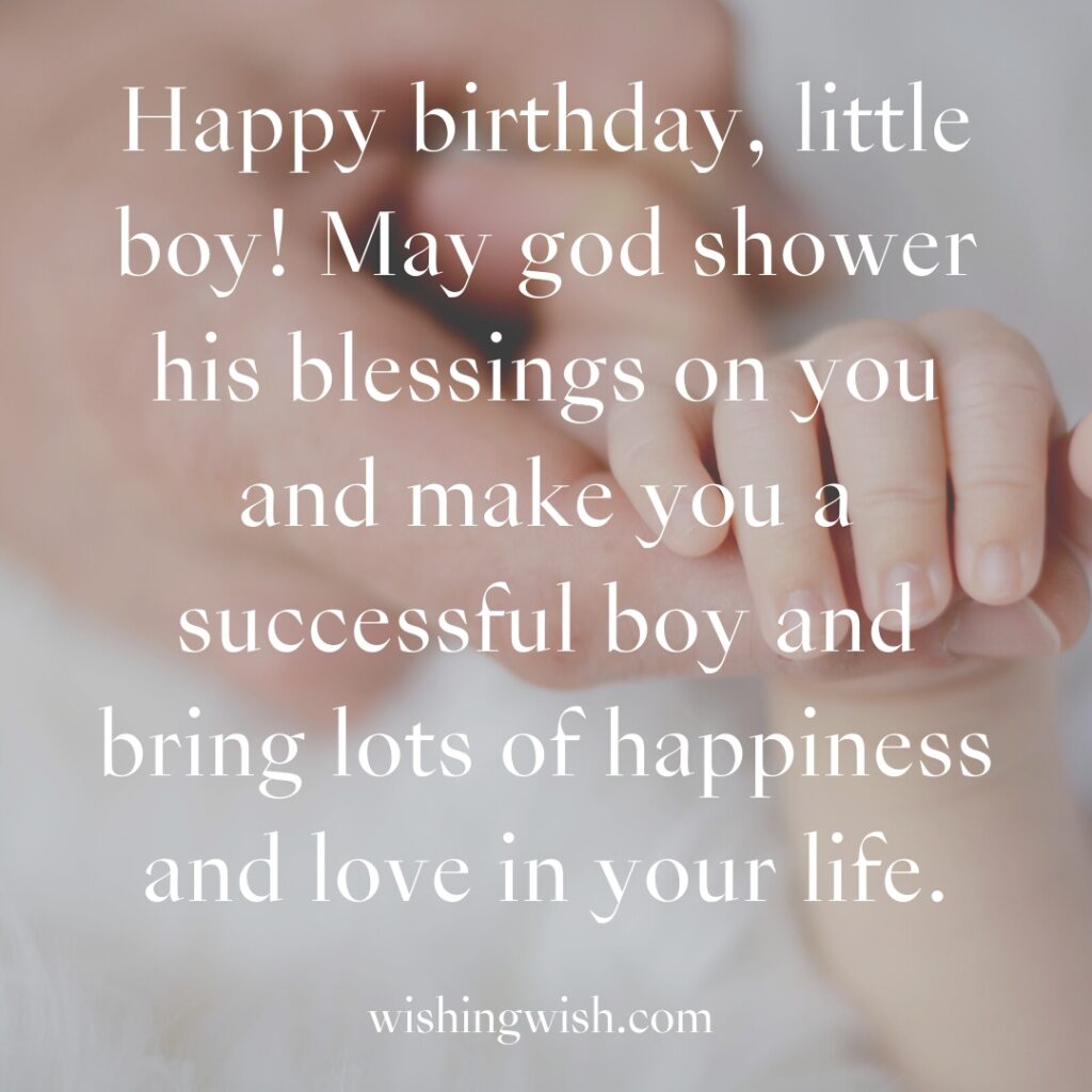 Detail Baby Boy First Birthday Quotes From Mother Nomer 21