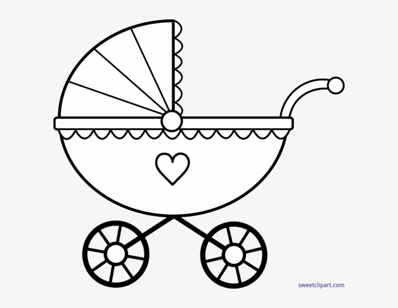 Detail Baby Carriage Clipart Free Nomer 7