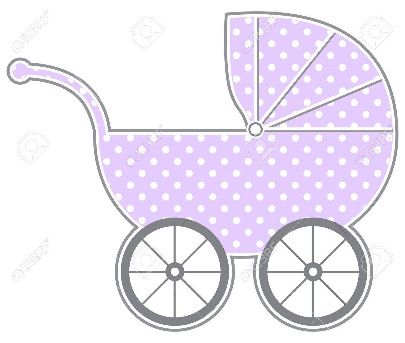 Detail Baby Carriage Clipart Free Nomer 34