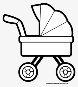 Detail Baby Carriage Clipart Free Nomer 36