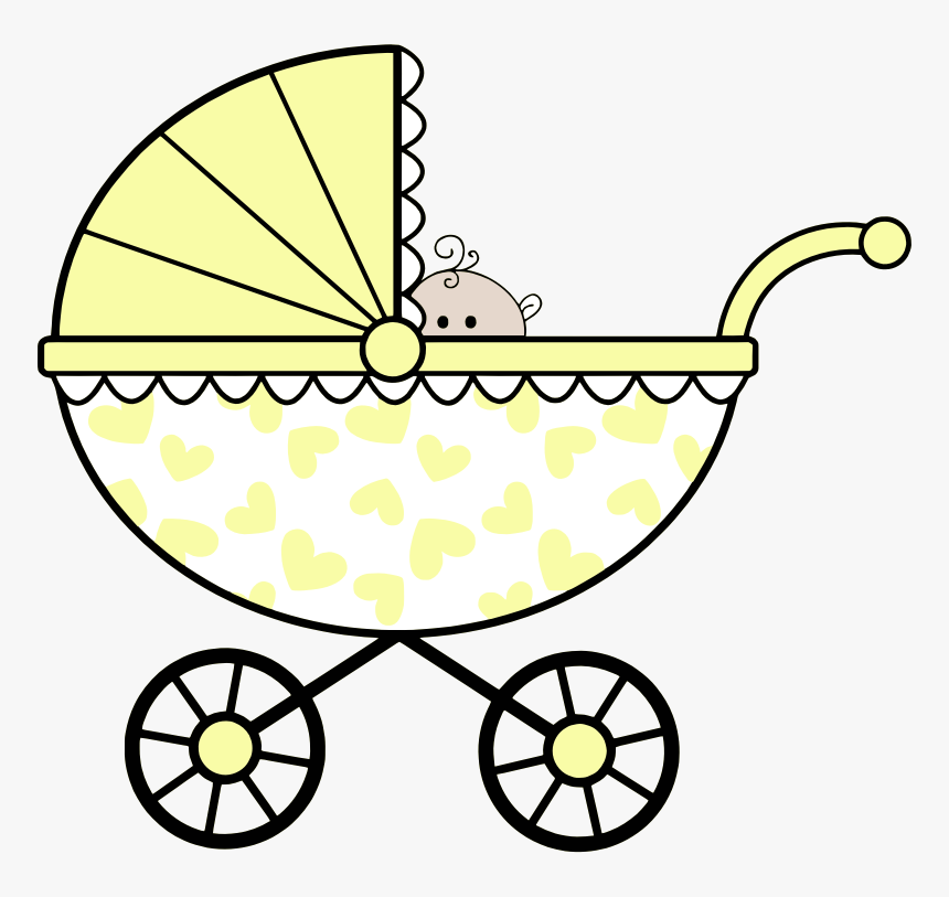 Detail Baby Carriage Clipart Free Nomer 2