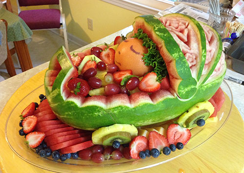 Detail Baby Carriage Out Of Watermelon Nomer 31