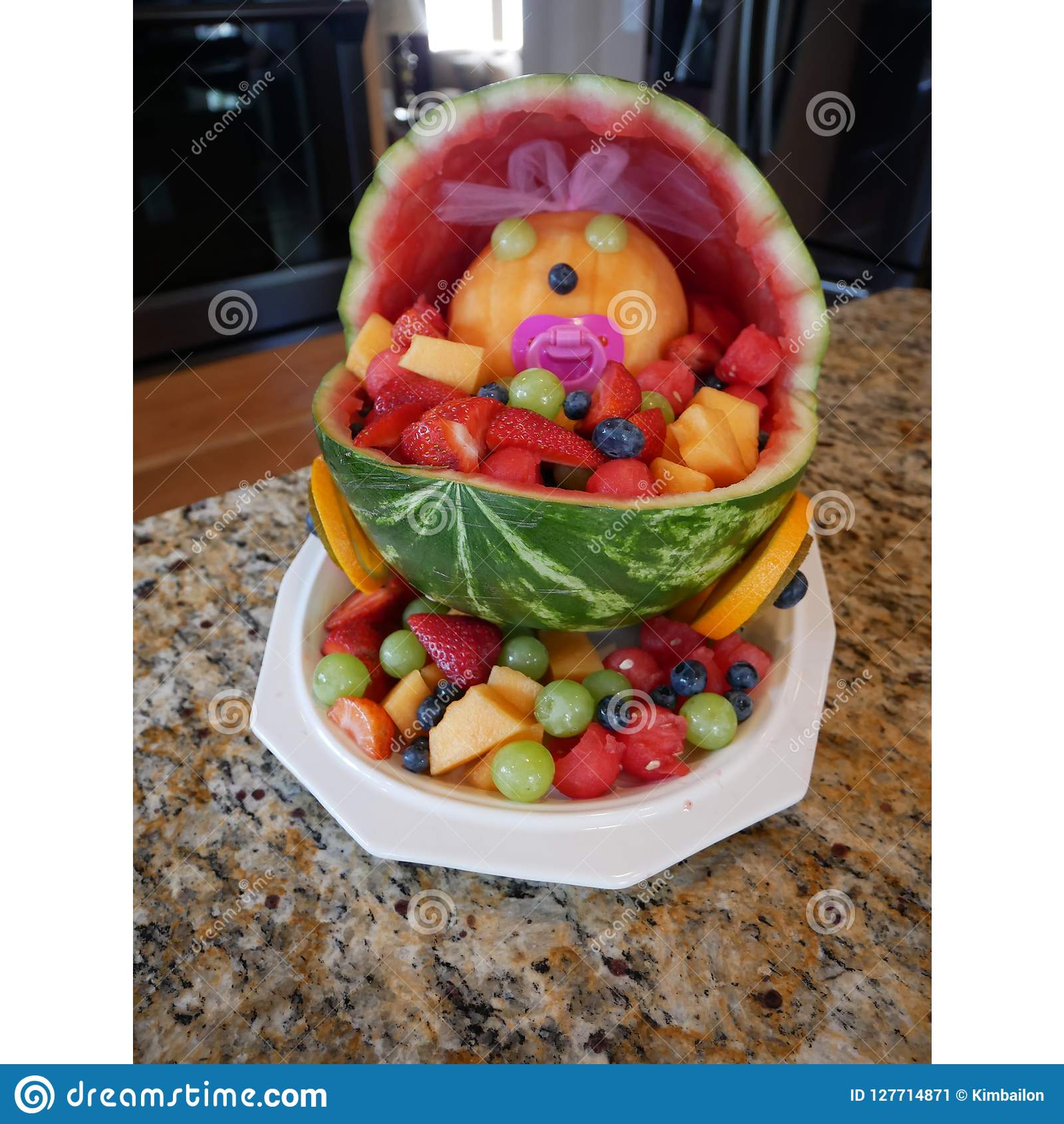 Detail Baby Carriage Watermelon Bowl Nomer 46