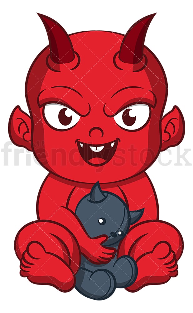 Detail Baby Devil Clipart Nomer 3