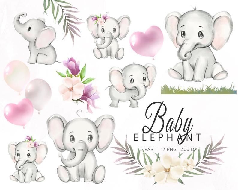 Detail Baby Elephants Clipart Nomer 26