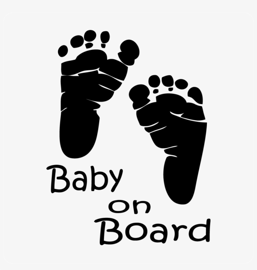 Detail Baby Footprints Clipart Black Nomer 15