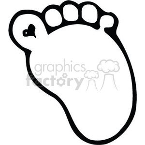 Detail Baby Footprints Clipart Black Nomer 30