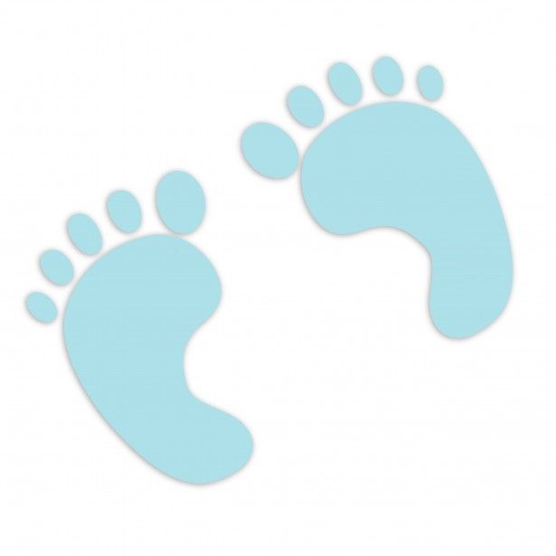 Detail Baby Footprints Clipart Free Nomer 22