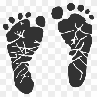 Detail Baby Footprints Clipart Free Nomer 49