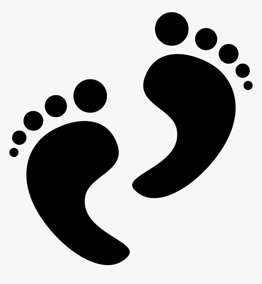 Detail Baby Footprints Silhouette Nomer 40