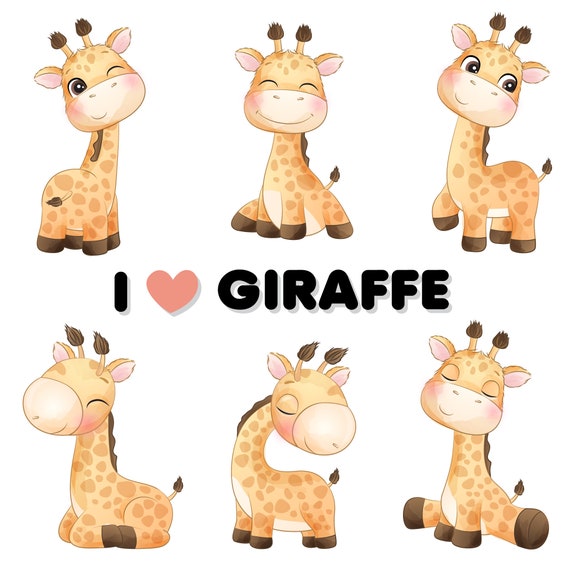 Detail Baby Giraffe Clipart Nomer 19