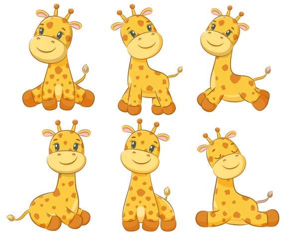 Detail Baby Giraffe Clipart Nomer 25