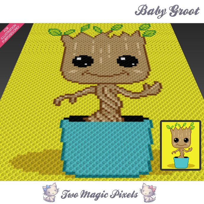 Detail Baby Groot Blanket Nomer 18