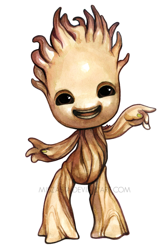 Detail Baby Groot Clip Art Nomer 32