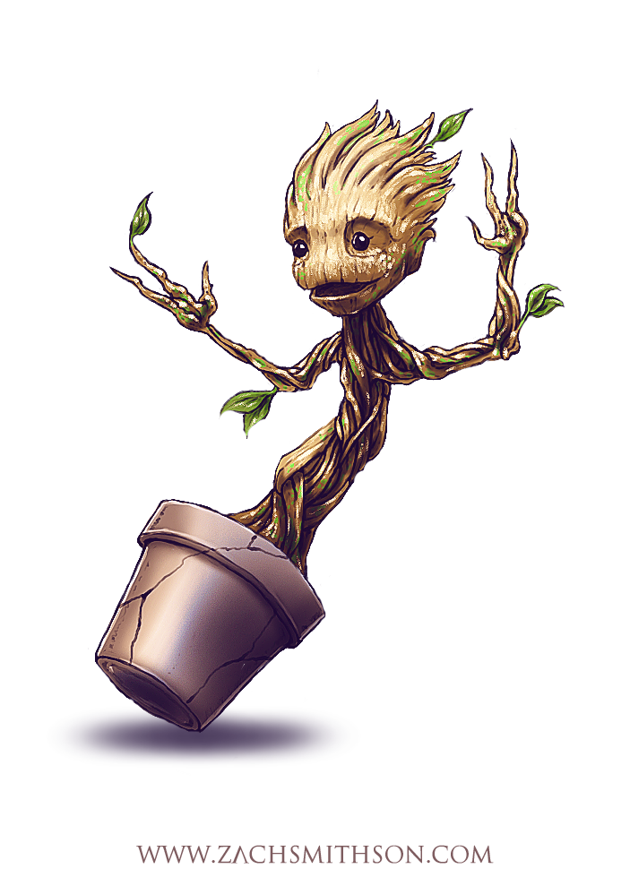 Detail Baby Groot Clip Art Nomer 48