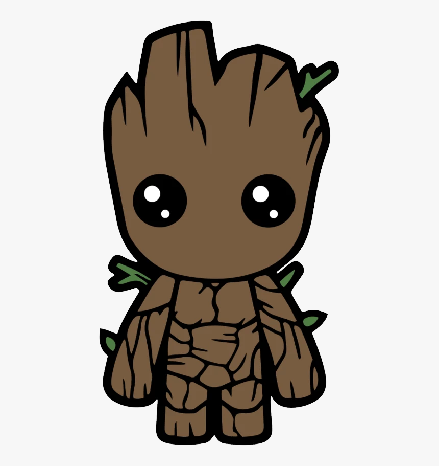 Detail Baby Groot Clip Art Nomer 7