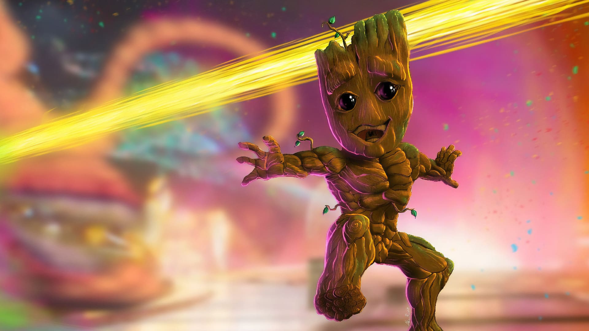 Detail Baby Groot Desktop Background Nomer 42