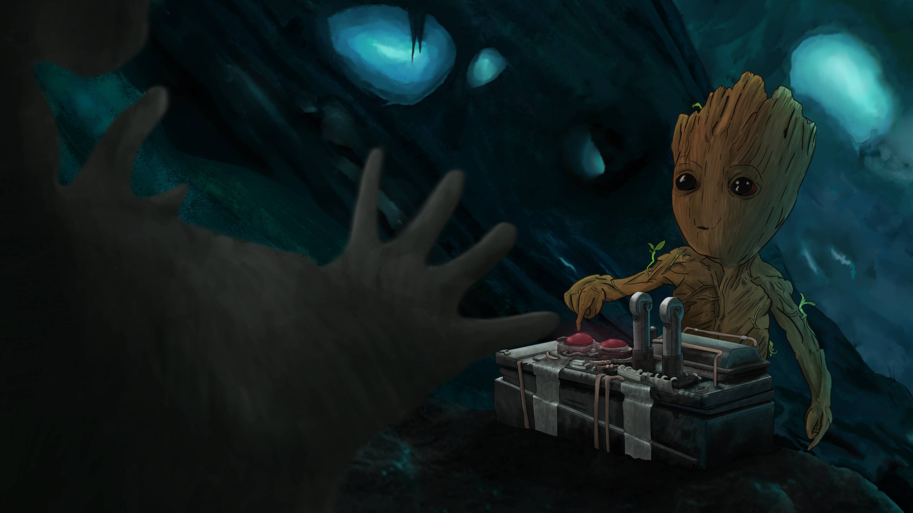 Detail Baby Groot Desktop Background Nomer 54