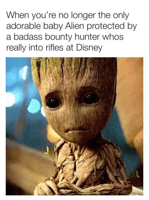 Detail Baby Groot Meme Nomer 14