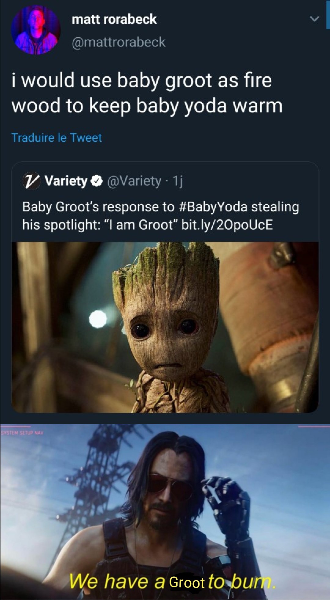 Detail Baby Groot Meme Nomer 21