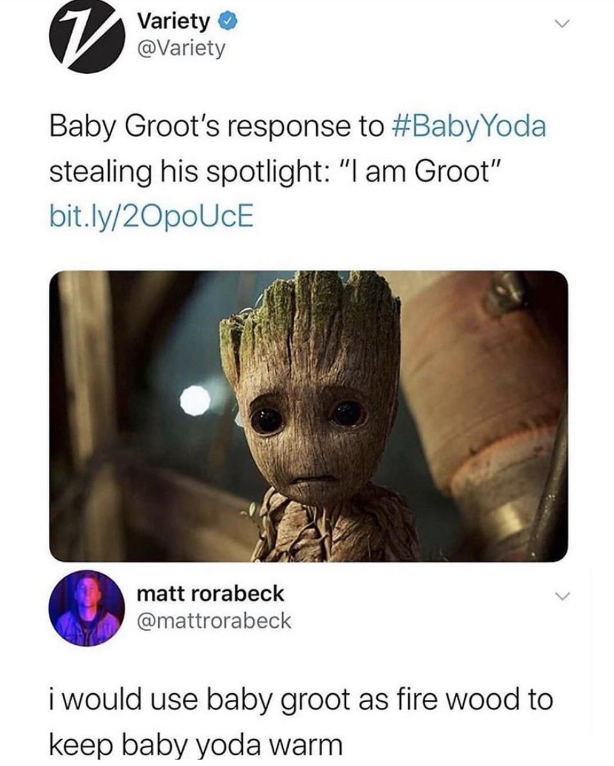 Detail Baby Groot Meme Nomer 22