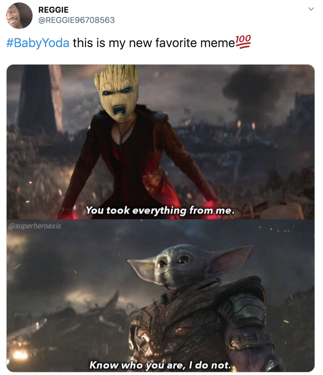 Detail Baby Groot Meme Nomer 32