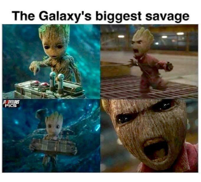 Detail Baby Groot Meme Nomer 7