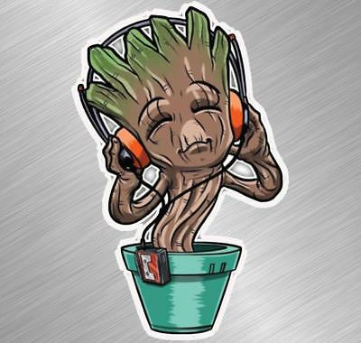 Detail Baby Groot With Headphones Nomer 18