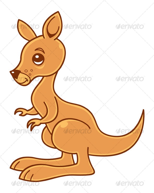 Detail Baby Kangaroo Clipart Nomer 16
