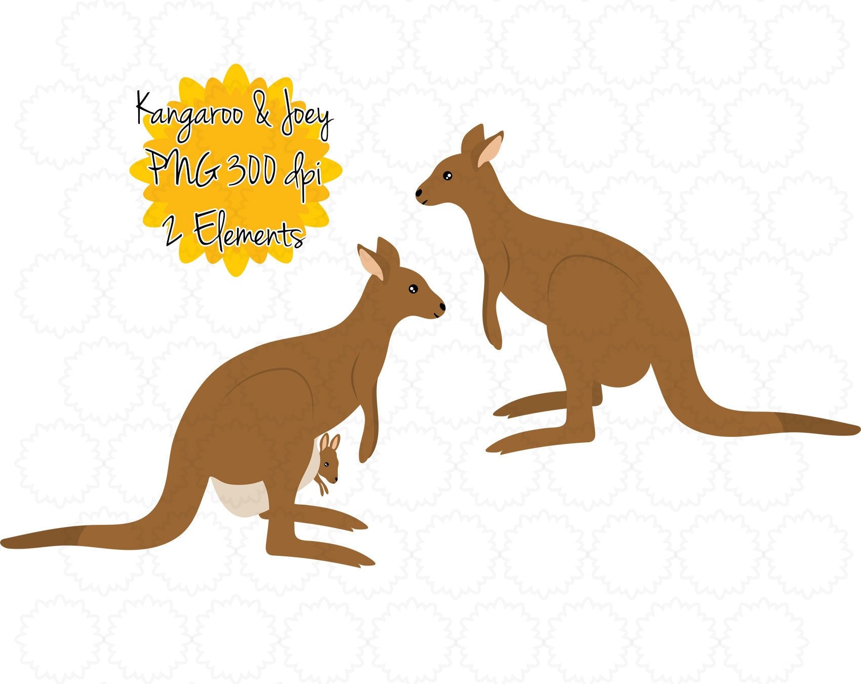 Detail Baby Kangaroo Clipart Nomer 34