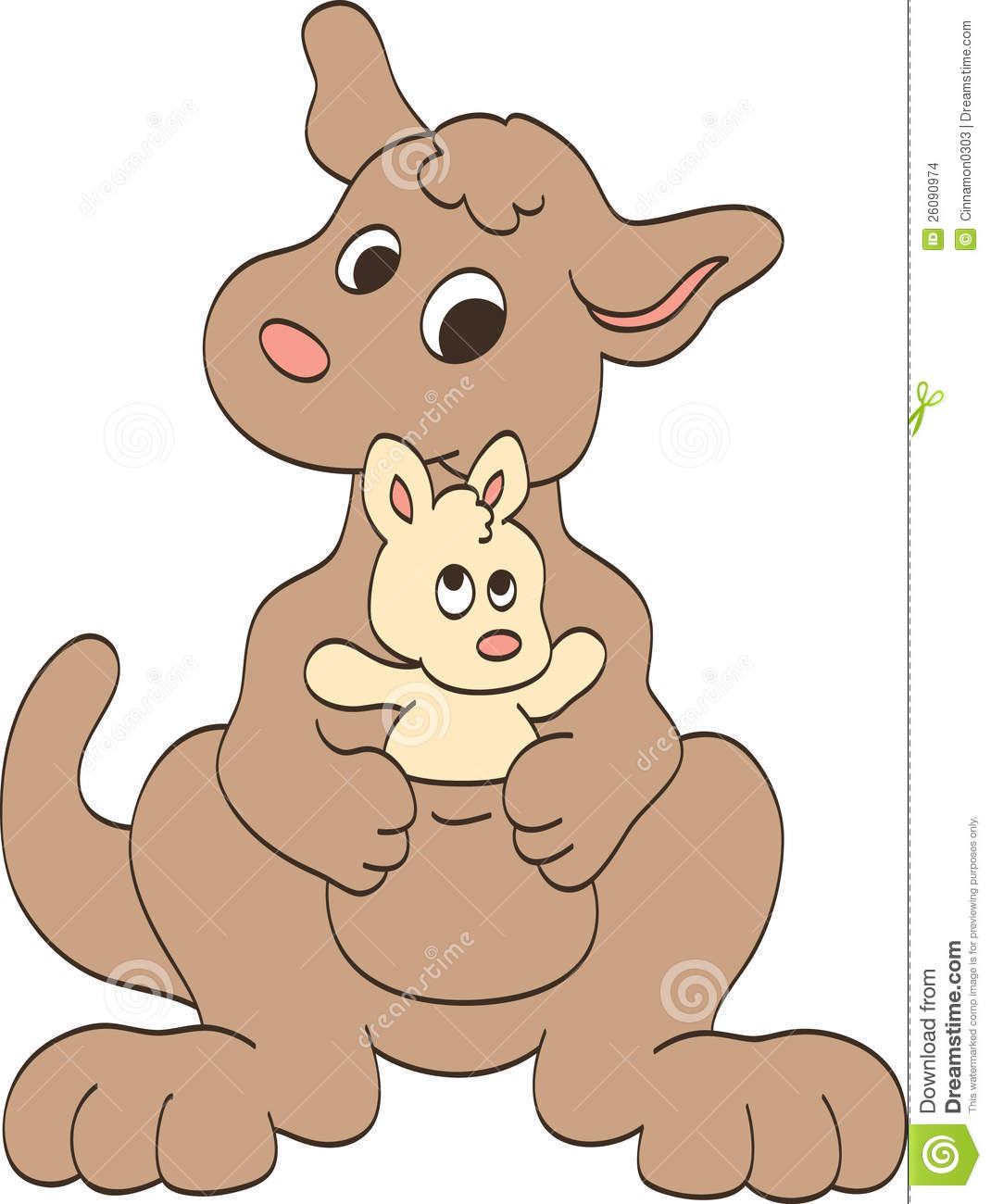 Detail Baby Kangaroo Clipart Nomer 39