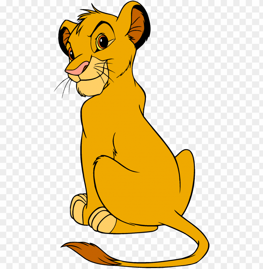 Detail Baby Lion King Clipart Nomer 15