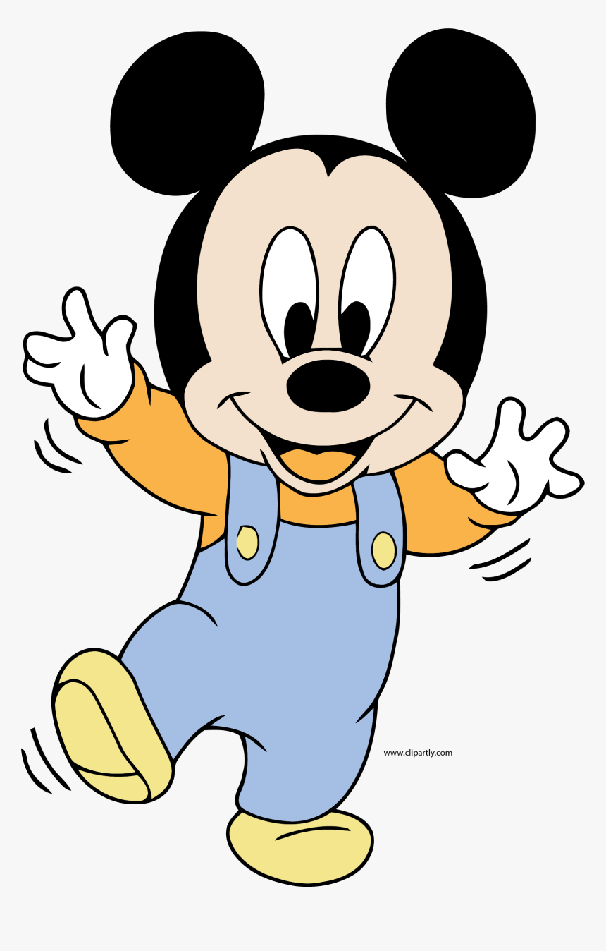 Detail Baby Mickey Mouse Clipart Nomer 4