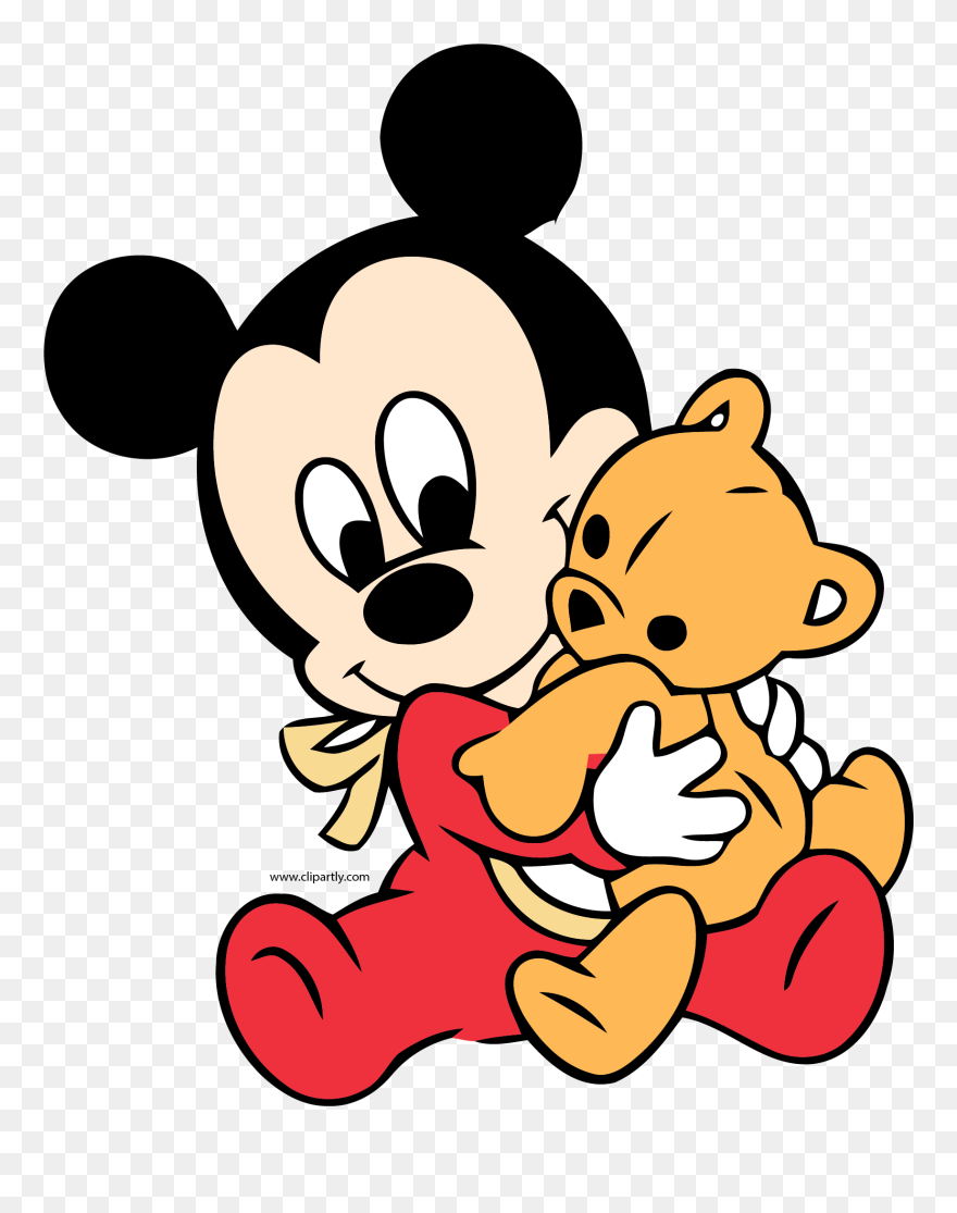 Download Baby Mickey Mouse Clipart Nomer 45