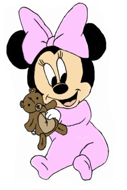 Download Baby Minnie Mouse Png Nomer 37