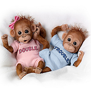 Detail Baby Orangutan Doll Nomer 2